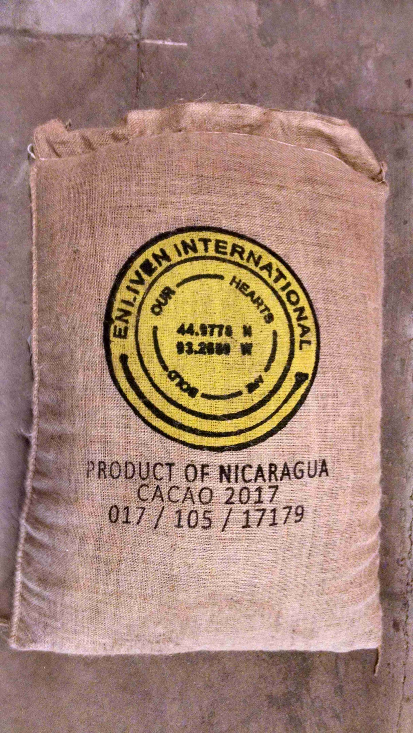30440Nicaraguan fine flavor heirloom cacao -60kg bag