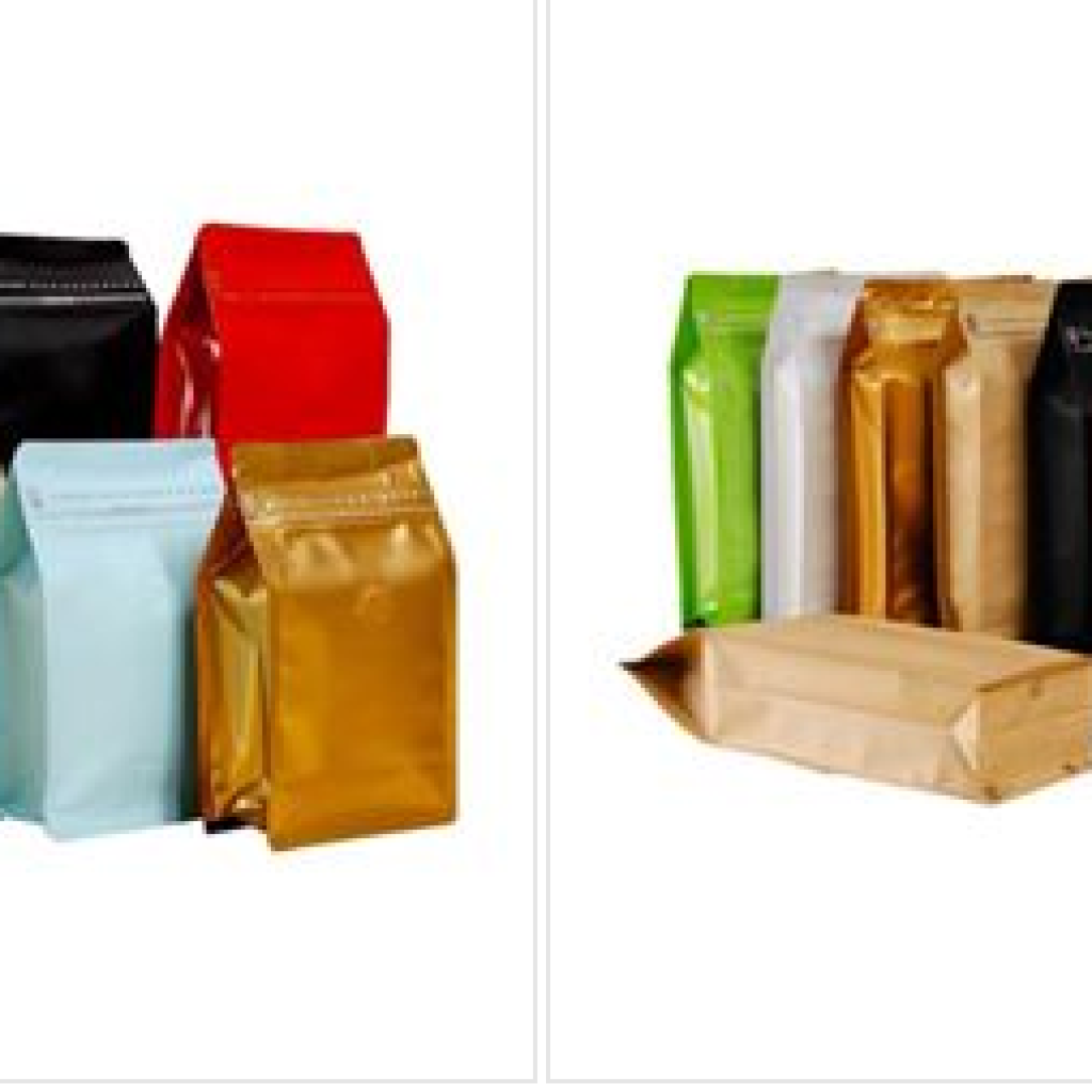 30023500g side gusset coffee bags for roasted coffee bean